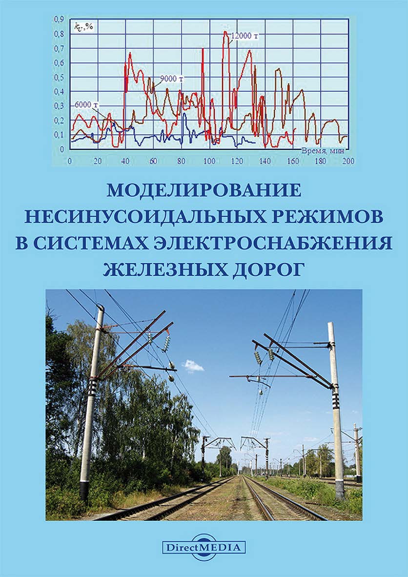 Моделирование несинусоидальных режимов в системах электроснабжения железных дорог : монография ISBN 978-5-4499-4200-5